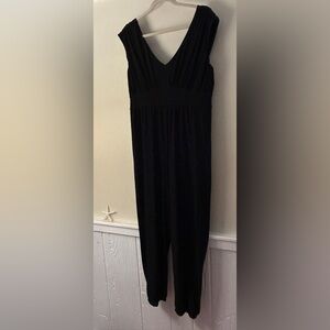 Velvet by Graham & Spencer Black Sleeveless Jumpsuit – Size XL